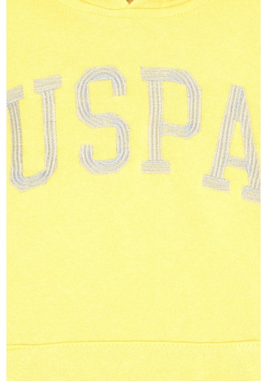 U.s. Polo Assn. Kız Çocuk Sarı Sweatshirt 50296388-vr044 Sarı
