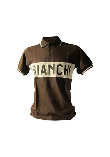Bianchi Polo Eroıca T-Shırt Kahverengi/Krem S Çok Renkli