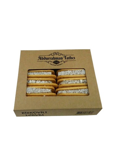Abdurrahman Tatlıcı Sade Bisküvili Lokum 450 G