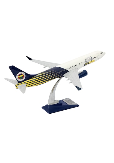 Zekupp Boeing 737-800 1/100 Ölçek Fenerbahçe Lisanslı Çizgili Tas
