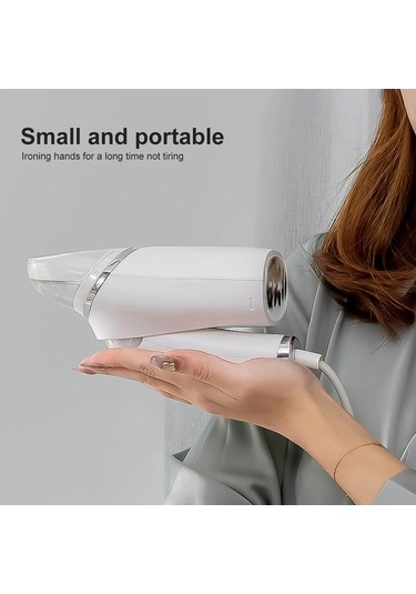 Createtech El Tipi Buharlı Ütü Yatay&dikey 1000w 100ml Çıkarılabilir Tank Hızlı Isınma Katlanabilir Kırışıklık Giderici Fırça