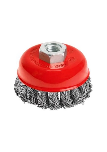 Burgulu Çanak Tel Fırça 100 Mm Mk1170
