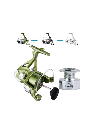 İplik Balıkçılık Reel 5 + 1 Rulman Topları 1000-4000 Serisi Metal İplik Makarası Tekne Kaya Balıkçılık Tekerlek 1000 Serisi