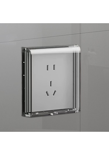 Homyl Soket Su Geçirmez Kutu Ev Geliştirme Balkon Mutfak Siyah