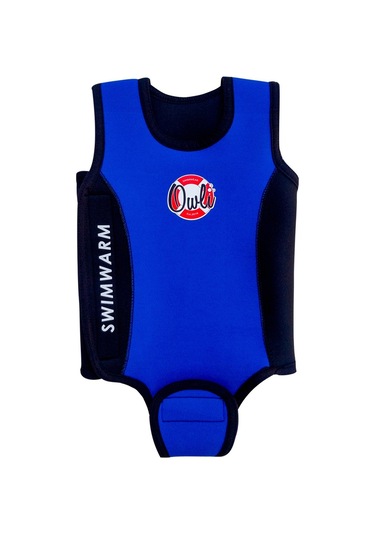 Owlishop Owli Swimwarm Üşütmeyen Bebek Mayosu Mavi