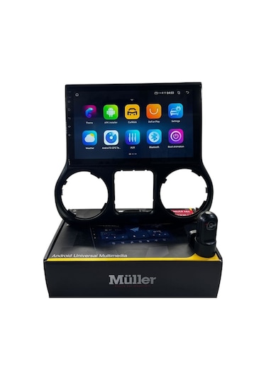Jeep Wrangler - Rubıcon Müller 4-64 Profesyonel Oem Multimedya 10"