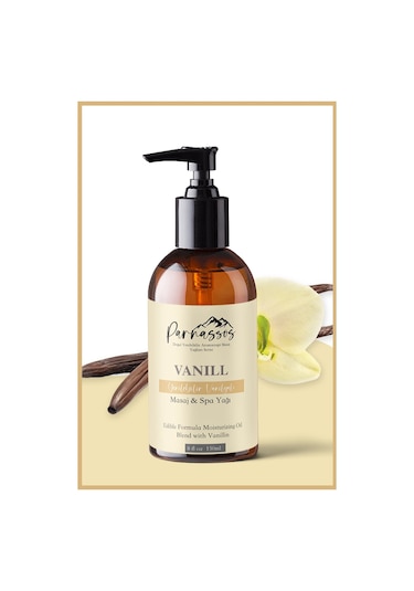 Parnassos Vanilya + Çikolata + Yasemin Özlü Aramoterapi Masaj Yağı 3 x 150 ML