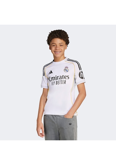 Adidas Real Madrid Fc Çocuk Beyaz Forma Jn8887 Beyaz