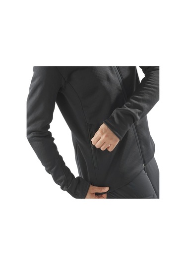 Salomon Sntıal Mıdfleece Fz Hd W 27412 Siyah