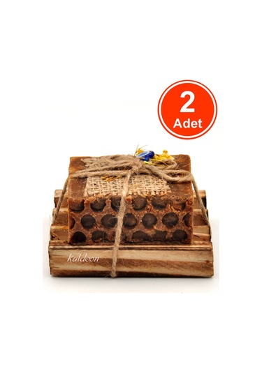 Hediyelik Ardıç Katranı Sabunu El Yapımı Doğal Paletli 110 G x 2