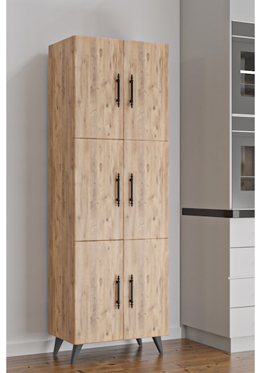 Ae-3010 Nehir Atlantik Çam Çok Amaçlı Mutfak Dolabı & Banyo Dolab