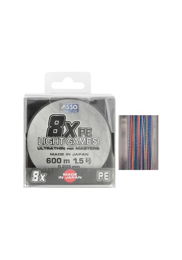 Asso Light Game 8X Ip Misina (Made In Japan) 150 Mt