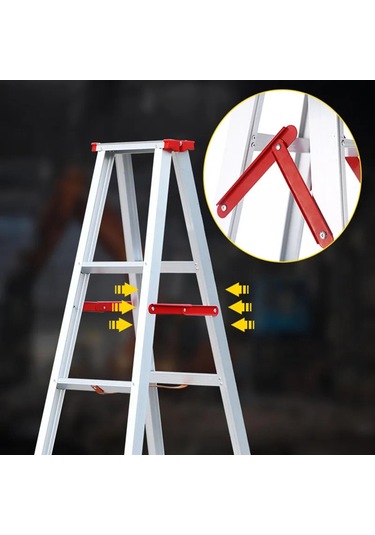 Homyl Merdivenler Rot Alüminyum Sabit Destek Menteşe 56cm