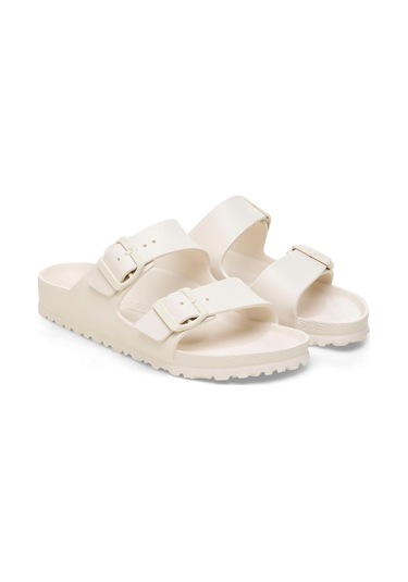 Birkenstock Arizona Eva Erkek Ekru Terlik Ekru