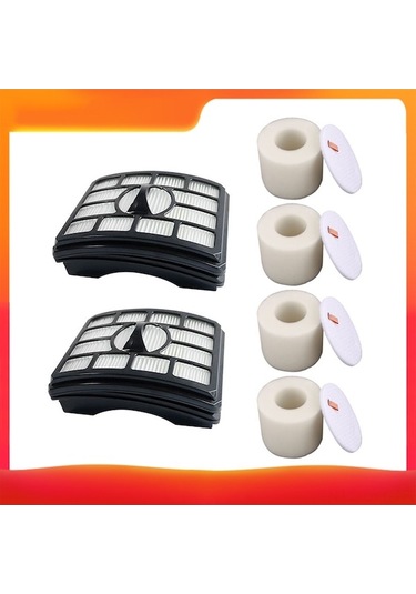 Shark Nv500/nv501/nv502/nv503/nv505/nv510/nv520/nv552/uv560 Modeli İçin 6'lı Aksesuar Seti - 2 Filtre + 4 Sponge - Hızlı Temizlik Ve Ev Bakımı