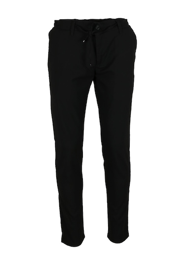 Modarar Erkek Jogger Pantolon Bel Bağcıklı Dar Kesim Rar01343 Siyah Modarar Erkek Jogger Pantolon Bel Bağcıklı Dar Kesim Rar01343 Siyah