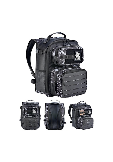 Fujin Proaji Back Pack Black Camo