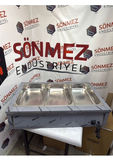 Sönmez Set Üstü Benmari 1/1 3 Lü Küvet 105x60x29 Cm