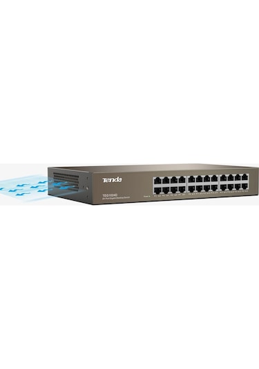 Tenda TEG1024D 24 Port 10/100/1000 Rack-M Switch