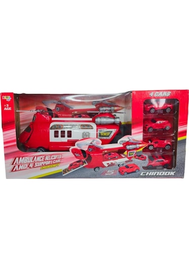 Royal Toys 4 Arabalı Ambulans Helikopteri Ryl-7046