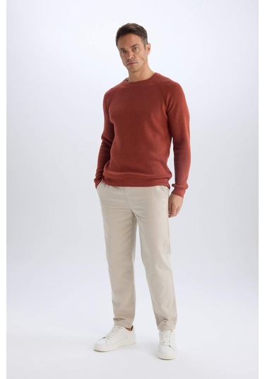 DeFacto %100 Pamuk Regular Fit Normal Kesim Yazlık Jogger Pantolon D1045AX25SPBG712