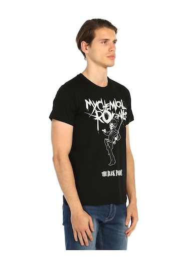 Bant Giyim - My Chemical Romance Siyah Erkek T-Shirt Tişört