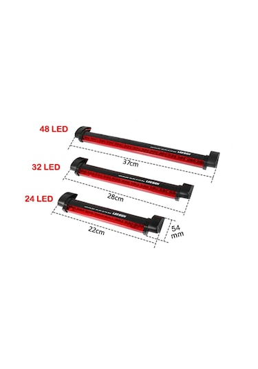 Arka Cam Stop Lambası 24 Ledli 12 Volt