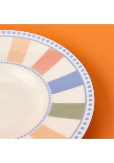 Evidea Kitchen Colourful Çay Tabağı - Renkli - 13 Cm Renkli Çok Renkli