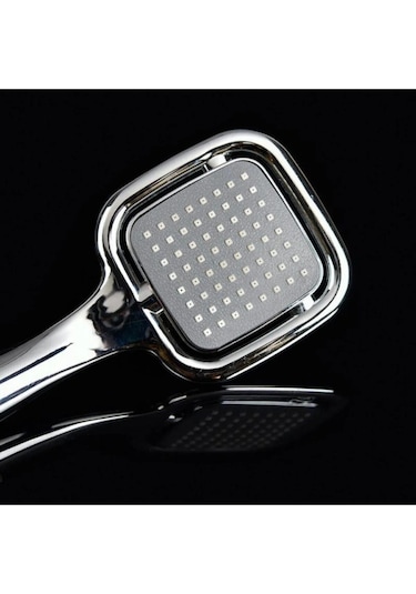 Moonshop 3'lü Set Banyo Bataryası Lavabo Bataryası Kare Duş Seti