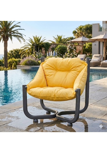 Missidea Standart Elit Relax Sarı Koltuk