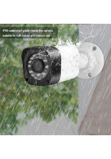 Geeroyoo 5mp 4-in-1 Tvı/ahd/cvı/cvbs Güvenlik Kamerası, 3.6mm Lens, 20m Ir Gece Görüşü, Ip66 Su Geçirmez Abs Kasa