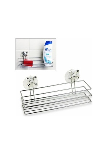 Banyo Organizeri - Çok Amaçlı Dörtgen Vantuzlu Diğer