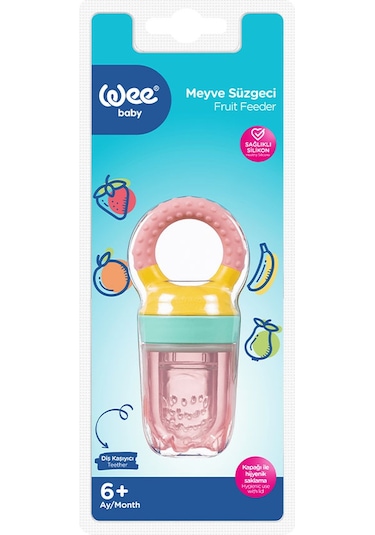 Wee Baby Meyve Süzgeci Pembe