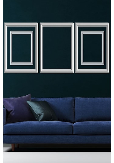 Dekoratif Boyanabilir Duvar Çıtası Hazır Çerçeve 2,5 Cm