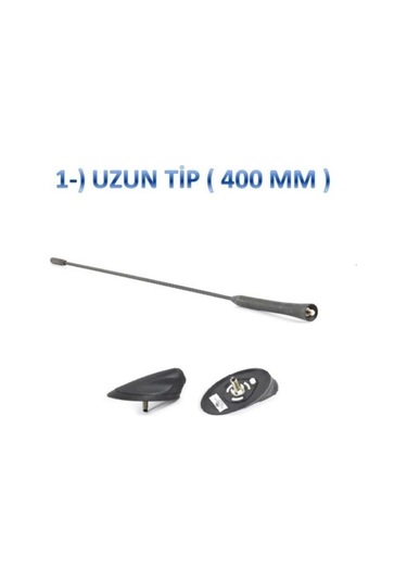 Ford Courier Tavan Anten Ve Gövde Takımı Uzun Kısa 2013-2018 Uzun