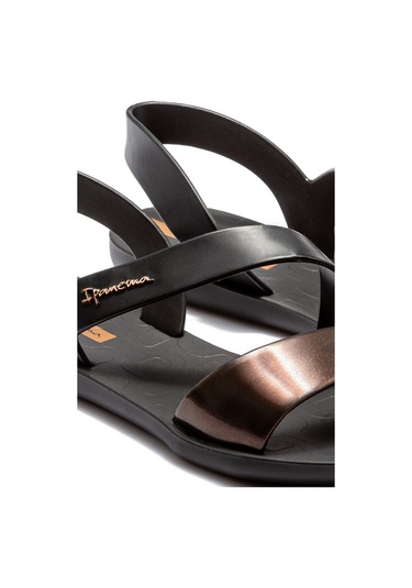 Vibe Fem Kadın Sandalet Siyah-leopar 35/42 Siyah/leopar