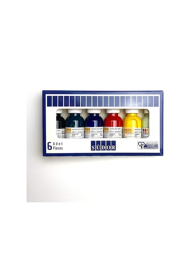 Südor Ebru Boyası Damlalıklı 30 Ml 6 Renk  Sd856