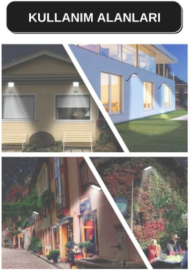 Mrs Solar Hb-400 Model Solar Güneş Enerjili Led Bahçe Aydınlatmas