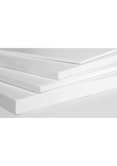 5mm Beyaz Foreks Levha Pvc Foam Levha Dekota Levha Maket Malzemesi