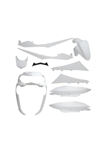 Rks Newlight 125 Kaporta Seti Beyaz