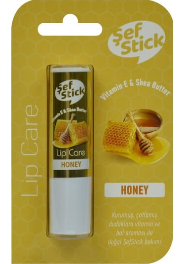 Şef Stick Lip Care Ballı Dudak Koruyucu
