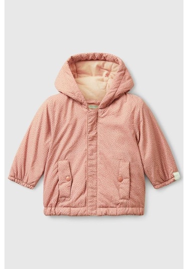 United Colors Of Benetton Kız Bebek 2tmran00t-25k Yağmurluk Pembe-2121 Pembe