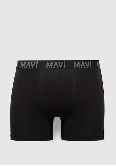 Mavi - 7li Siyah Basic Boxer 0912287-900 Siyah