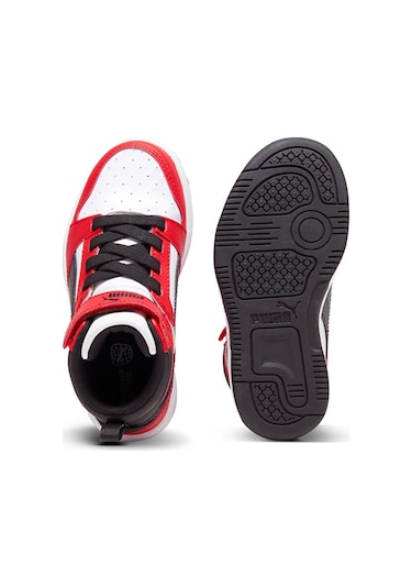 Puma Rebound V6 Mid Ac+ Ps Çocuk Günlük Ayakkabı 39383203 Kırmızı 39383203 Kırmızı