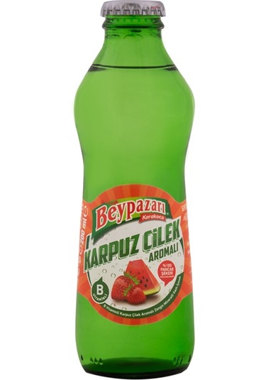 Beypazarı Karpuz Çilek Aromalı Maden Suyu 200 Ml X 24 Adet