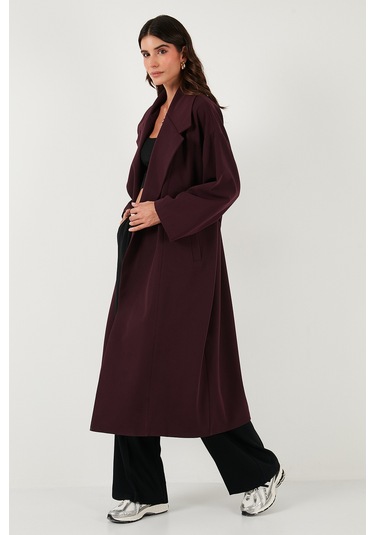 Lela Bayan Trençkot 6839617 Mürdüm Mürdüm