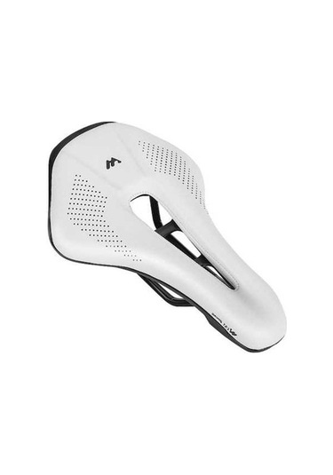 Novahub Hafif, Nefes Alabilir Bisiklet Seleği - Uzun Süreli Konfor Ve Dayanıklılık Beyaz Beyaz