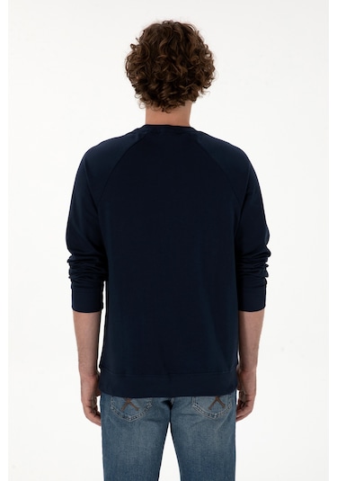 U.s. Polo Assn. Erkek Lacivert Sweatshirt 50313752-vr033 Lacivert