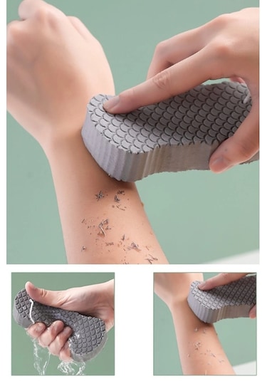 Banyo Fırçası Yüksek Yoğunluklu İyi Sürtünme Etkisi Banyo İçin Hafif Ölü Cilt Sökücü Sünger