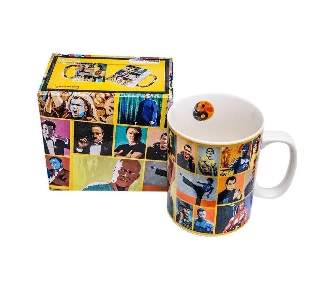 Gift'n'home Büyük Porselen Bardak Dev 5449870 Gri